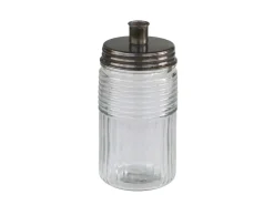 Chic Antique Kerzenständer mit Glasbehälter