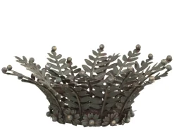 Chic Antique Kerzentablett mit Blättern