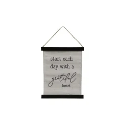 Chic Antique Kleine Leinwand mit Text zum Aufhängen