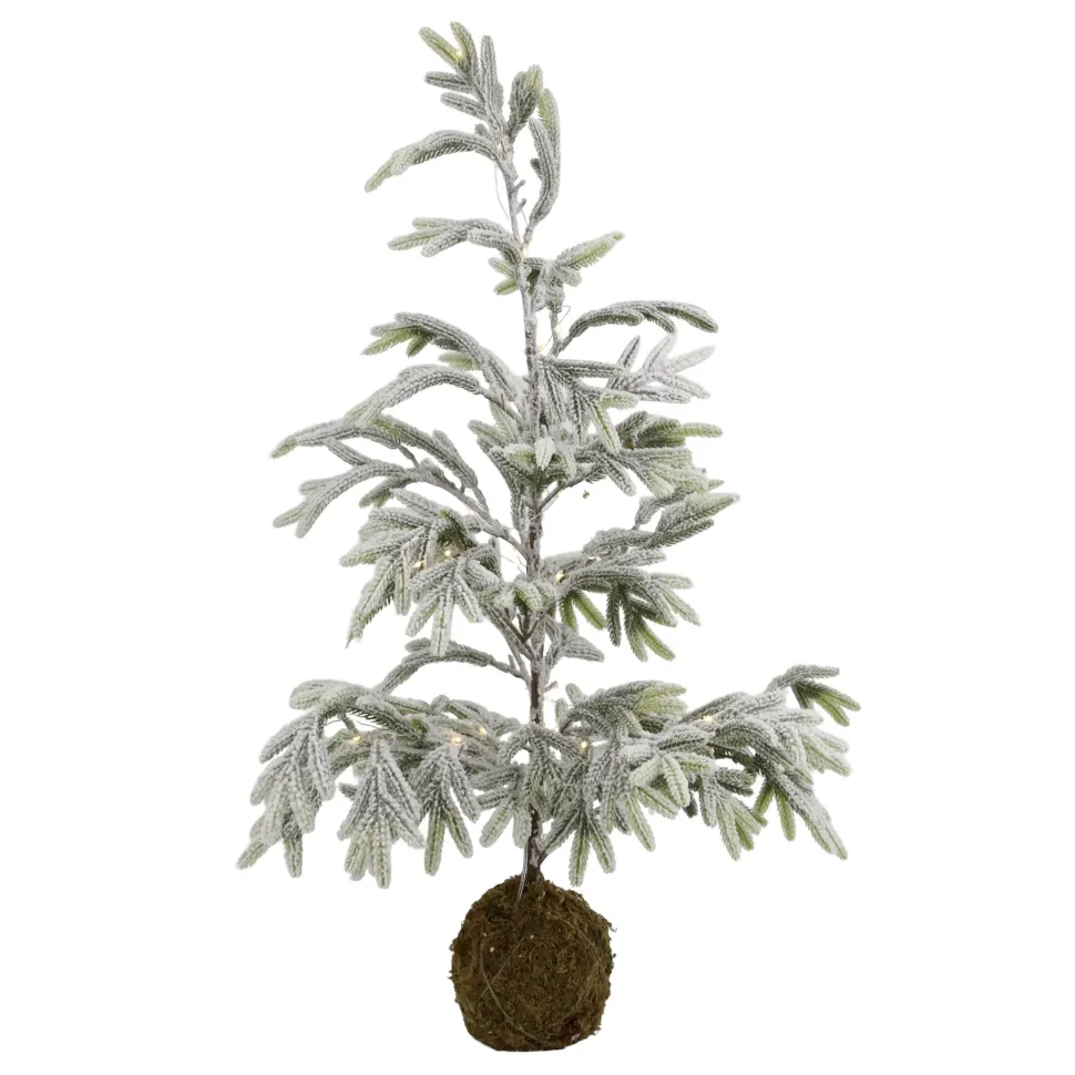 Chic Antique Künstllicher Tannenbaum mit Schnee & LED inkl. Timer