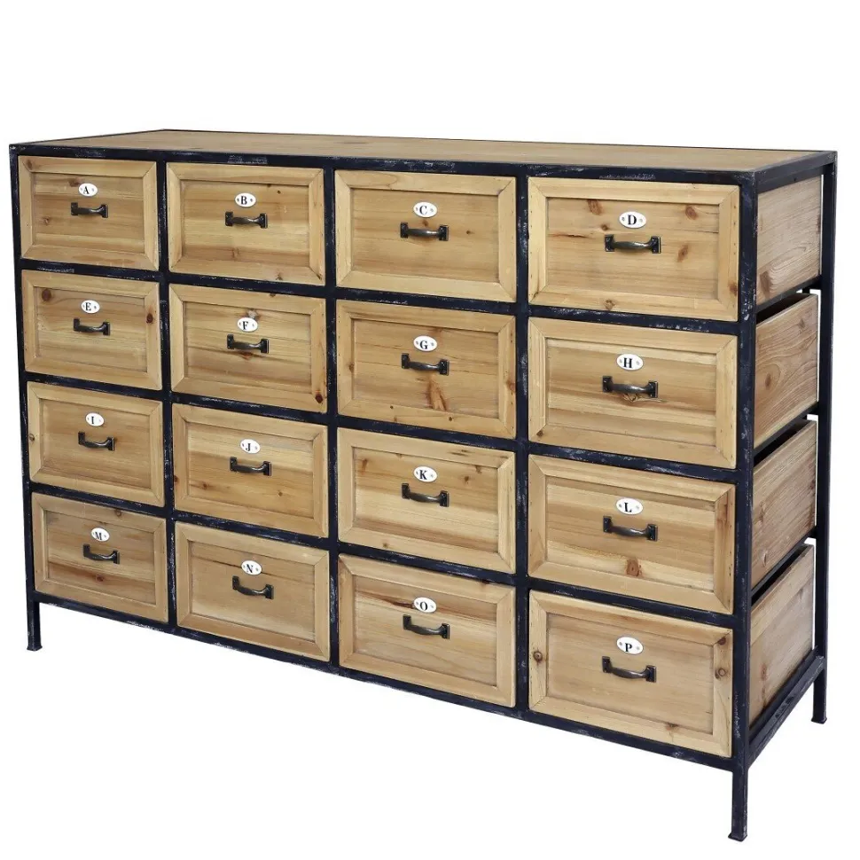 Chic Antique Kommode aus Tannenholz