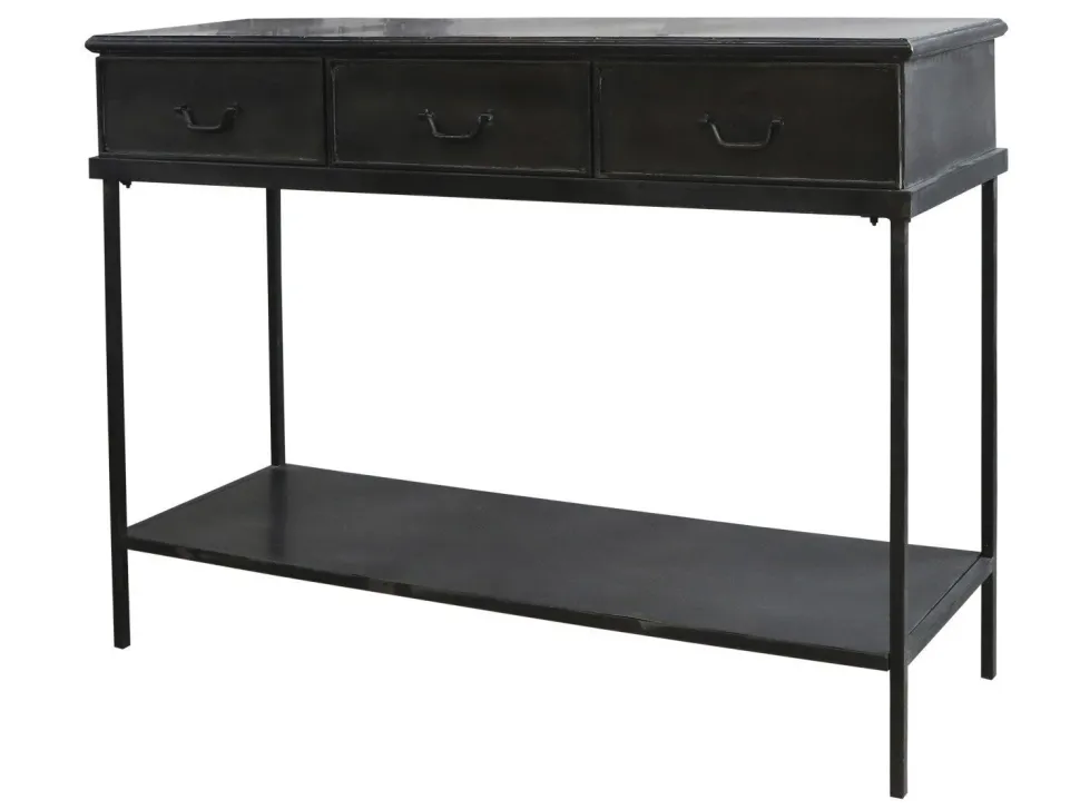 Chic Antique Konsolentisch mit 3 Schubladen