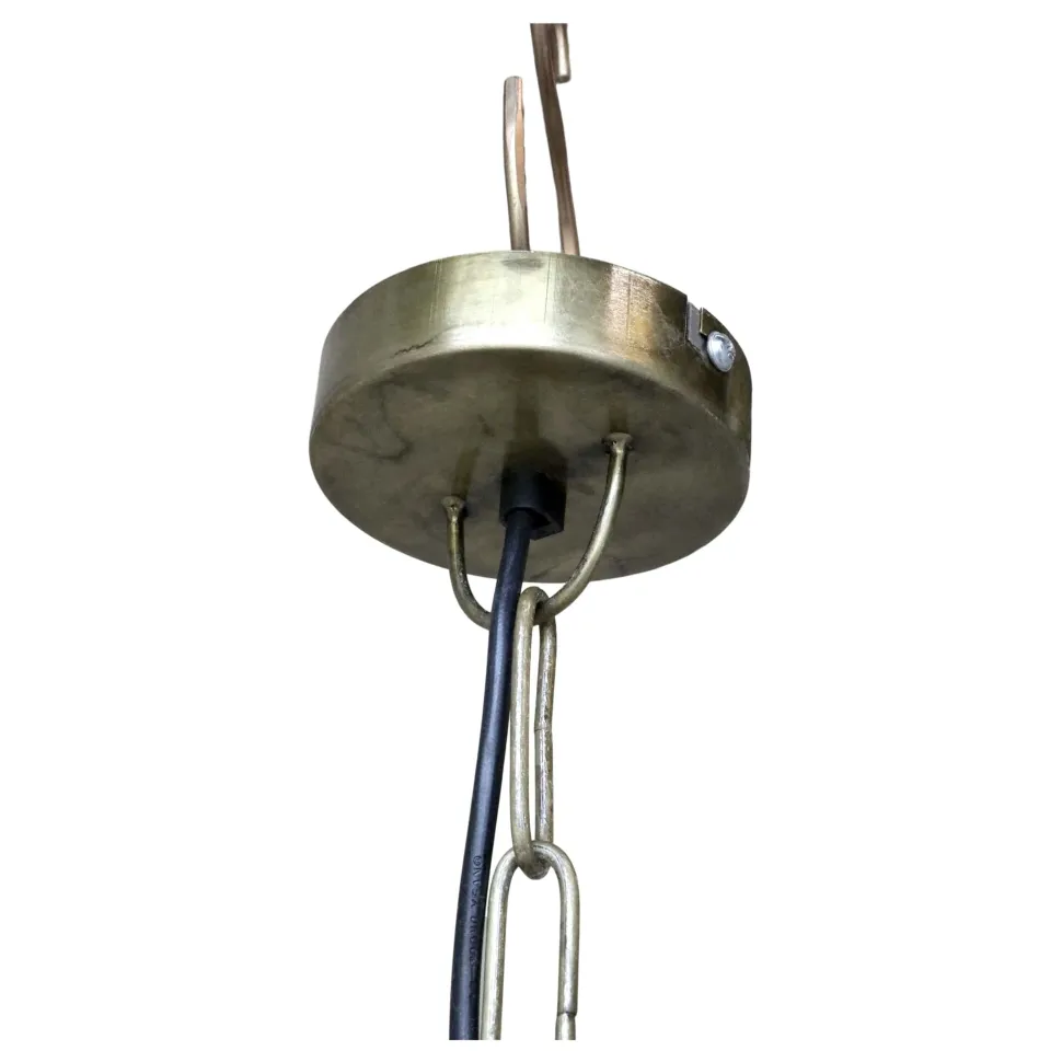 Chic Antique Lampe aus Rattangeflecht