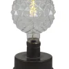 Chic Antique Lampe mit gemusterter Glühbirne