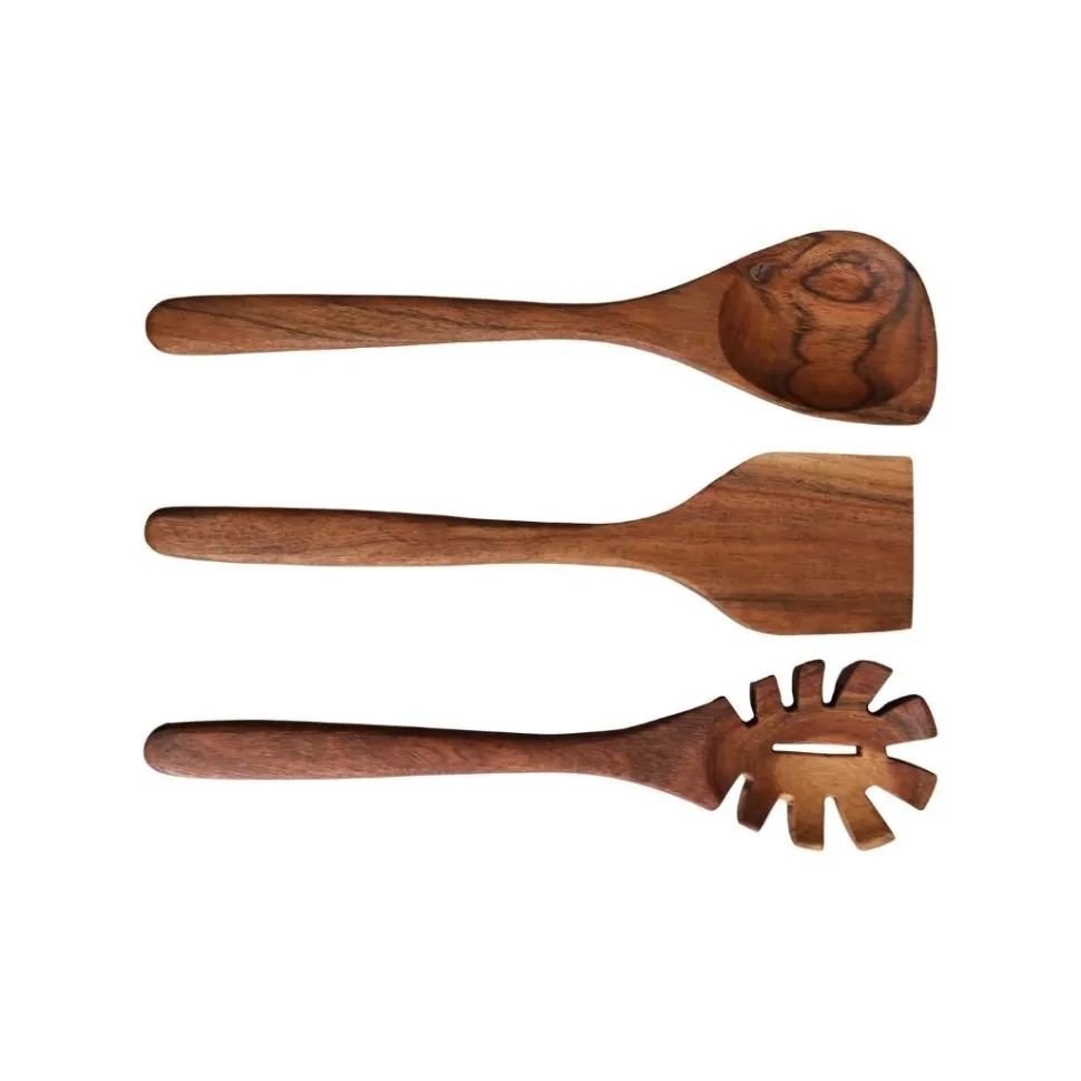 Chic Antique Laon Küchenutensil 3er-Set aus Akazienholz