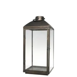 Chic Antique Laterne Antik Messing in 2 Größen