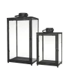 Chic Antique Laterne 2er Set aus Metall