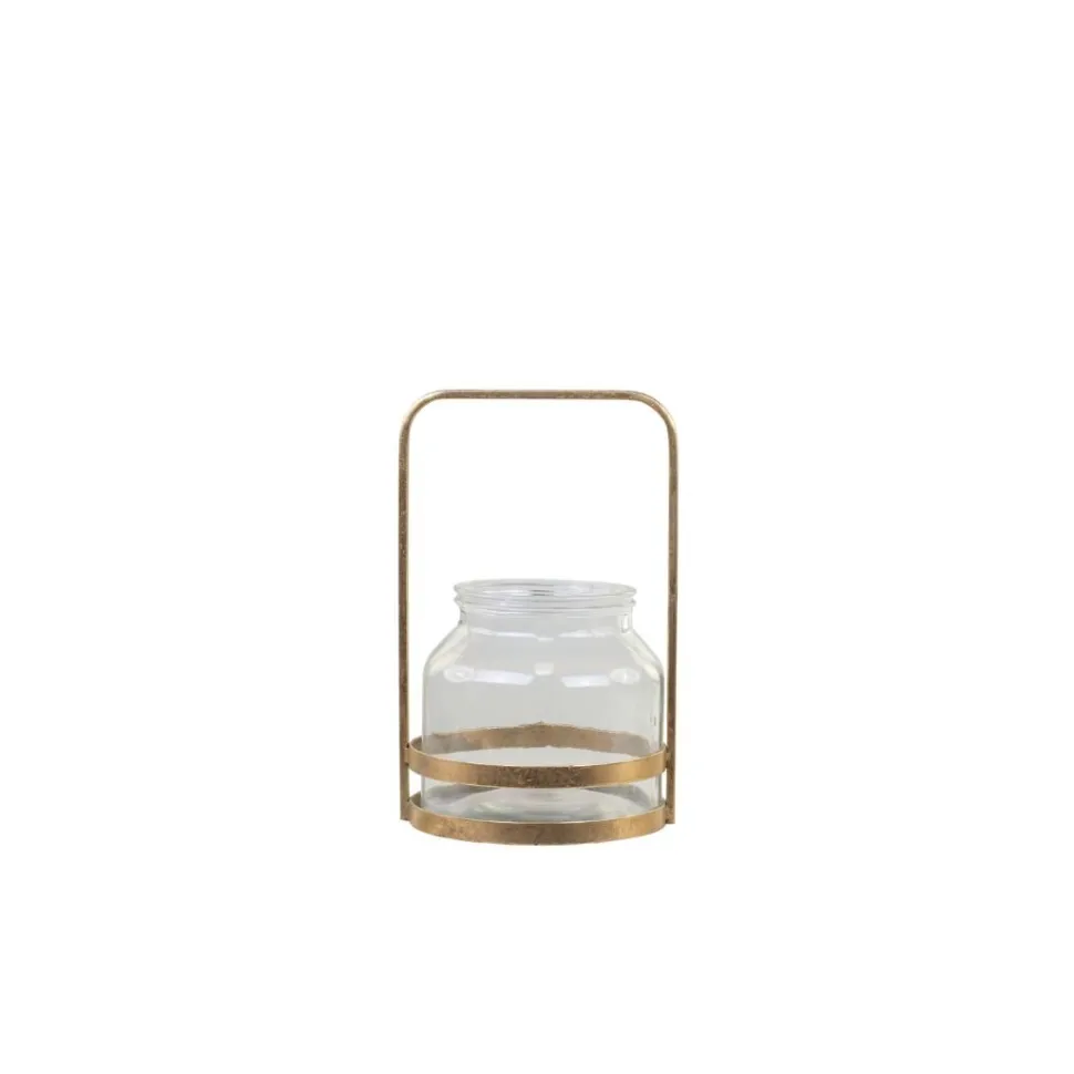 Chic Antique Laterne Factory mit Henkel aus Eisen