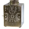 Chic Antique Laterne mit Muster gold
