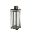 Chic Antique Laterne mit Muster, Antik Messing