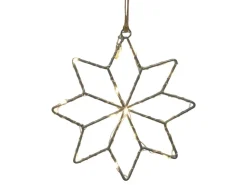 Chic Antique LED Stern drinnen & draußen