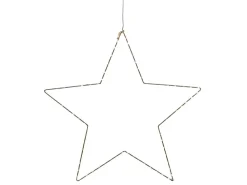 Chic Antique LED Weihnachtsstern drinnen & draußen