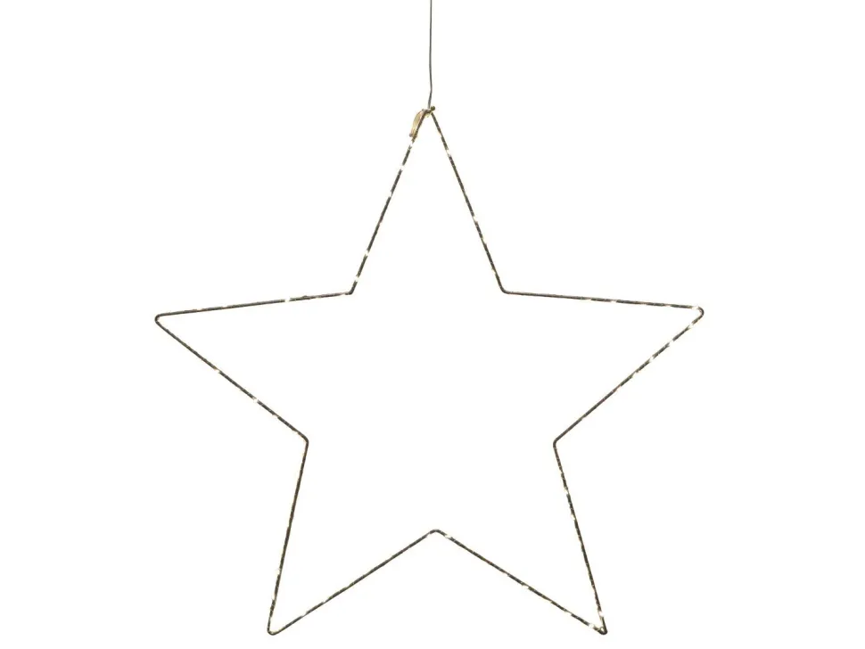 Chic Antique LED Weihnachtsstern drinnen & draußen