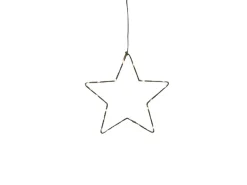 Chic Antique LED Weihnachtsstern drinnen & draußen