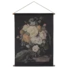 Chic Antique Leinwandbild mit Blumendruck