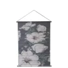 Chic Antique Leinwandbild zum Hängen mit Blumenmotiv