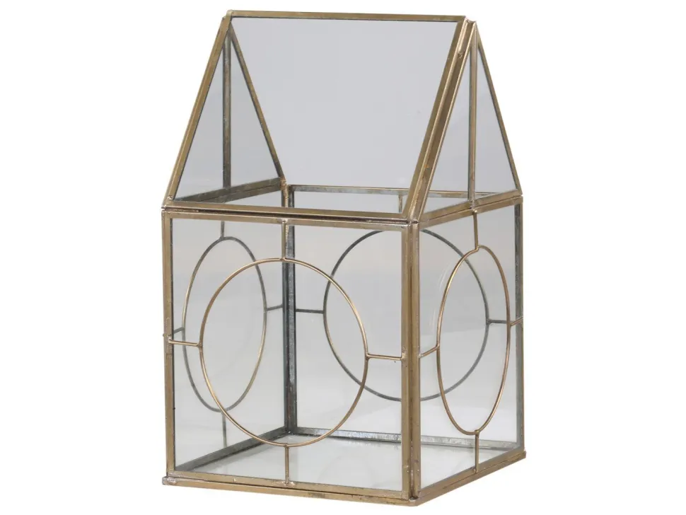 Chic Antique Lichterhaus mit Dekor
