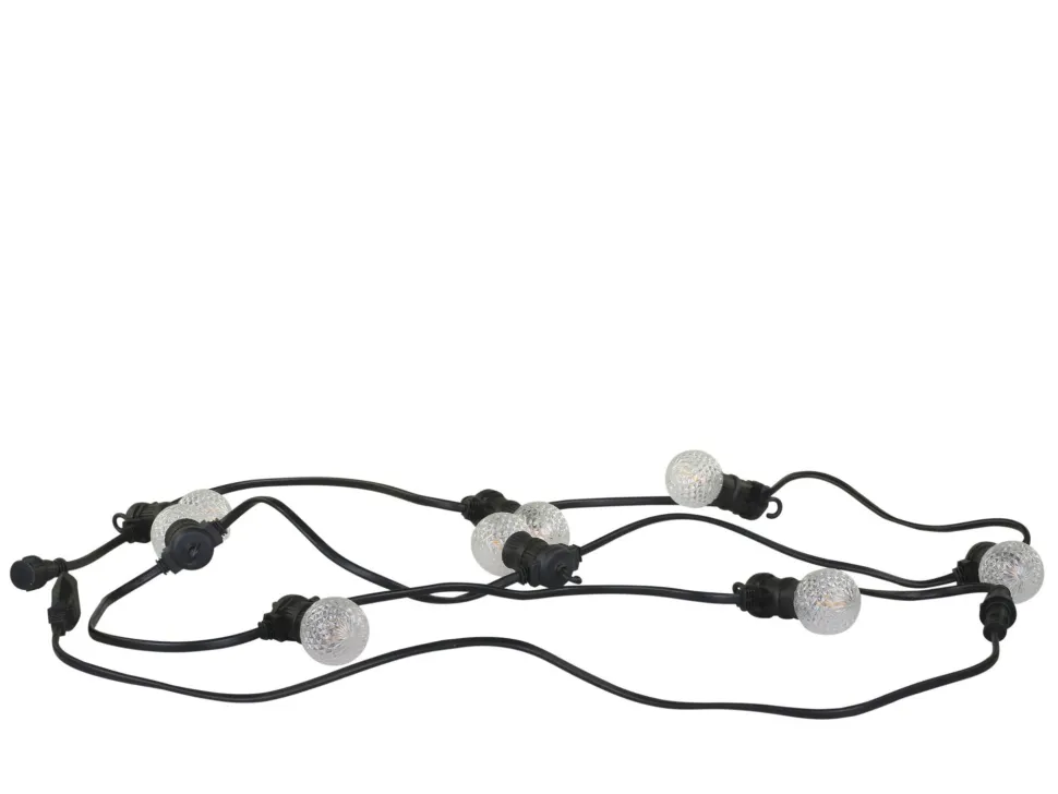 Chic Antique Lichterkette mit Diamant LED Lichtern
