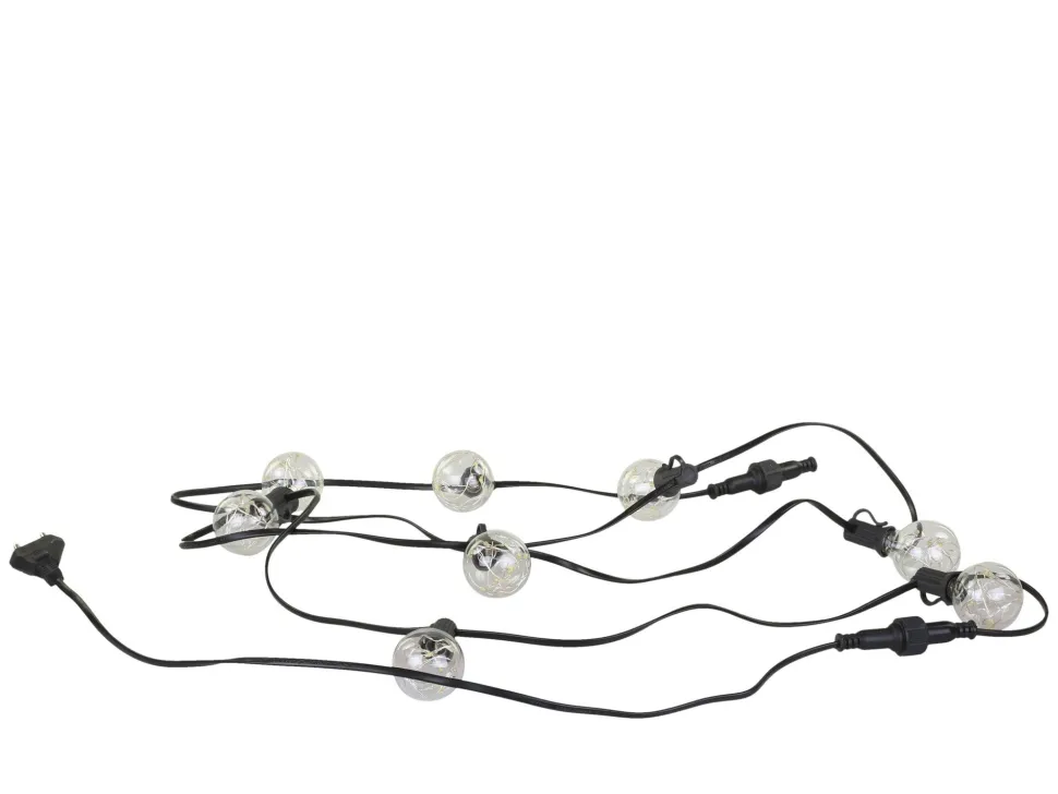 Chic Antique Lichterkette mit LED Glühbirnen