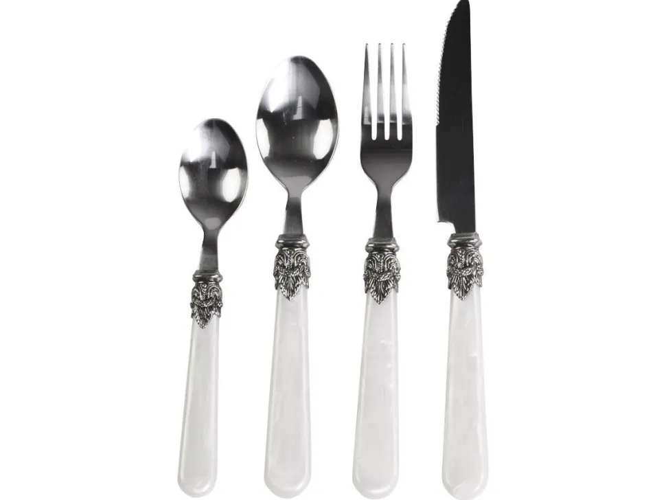 Chic Antique Linas Besteck mit Silber Deko