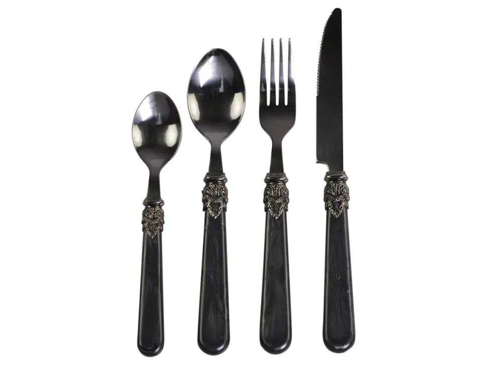 Chic Antique Linas Besteck mit Silber Deko