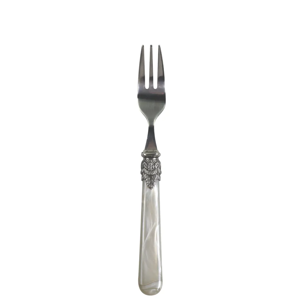 Chic Antique Linas Kuchengabel mit silber Deko