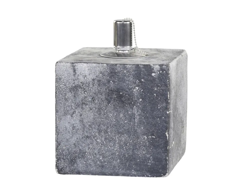 Chic Antique Öllampe im Zement