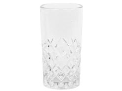 Chic Antique Lorient Glas mit Diamantenschliff