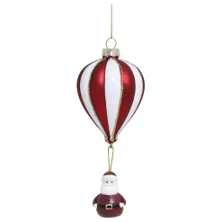 Chic Antique Luftballon mit Weihnachtsmann zum Aufhängen