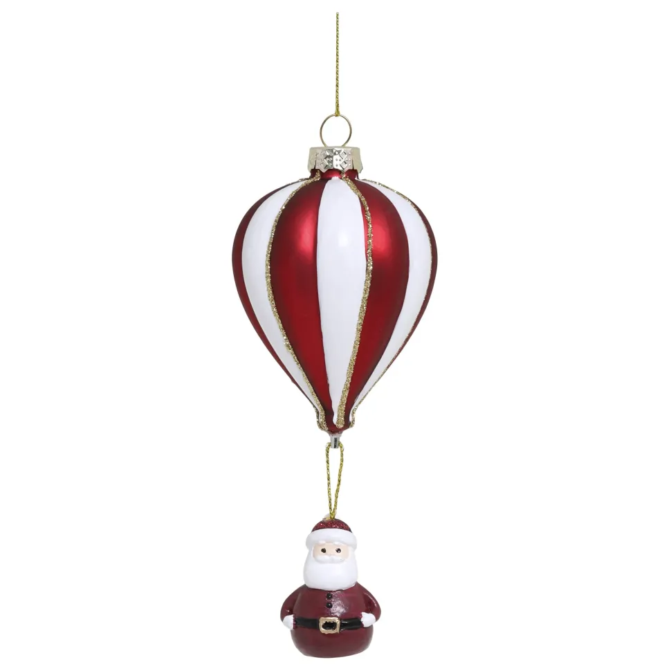 Chic Antique Luftballon mit Weihnachtsmann zum Aufhängen
