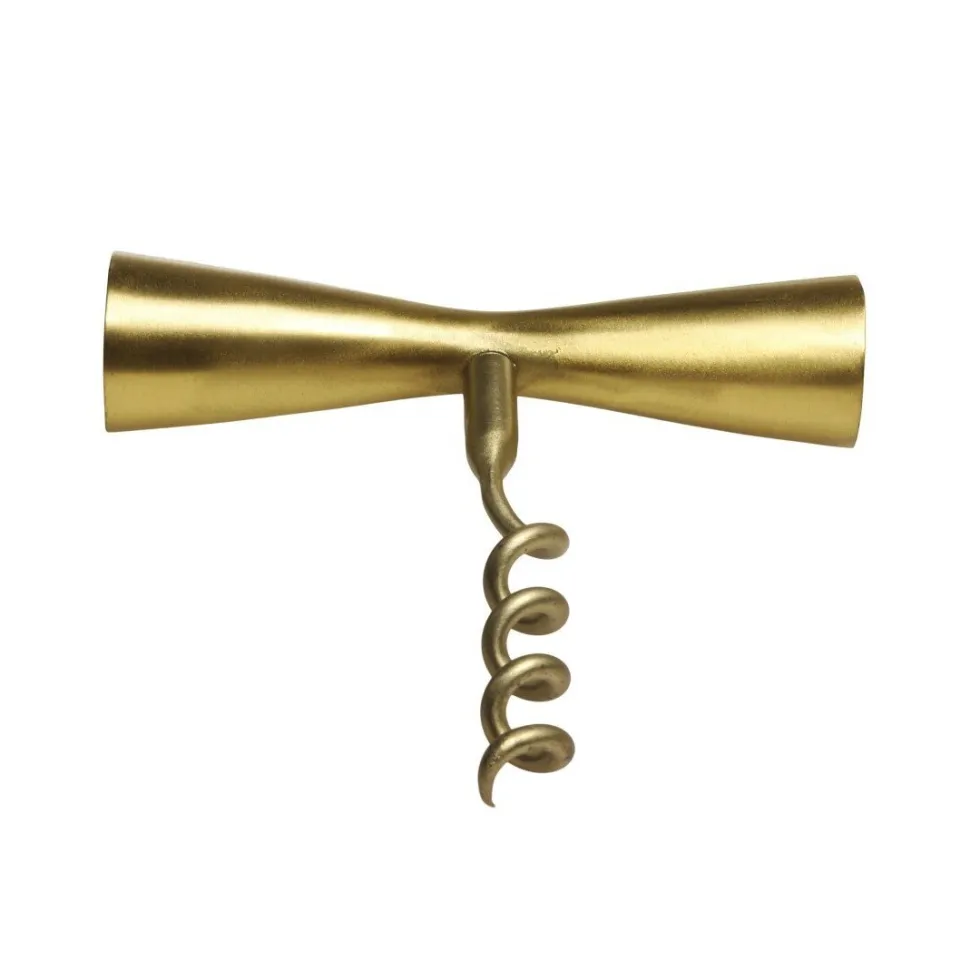 Chic Antique Messing Korkenzieher