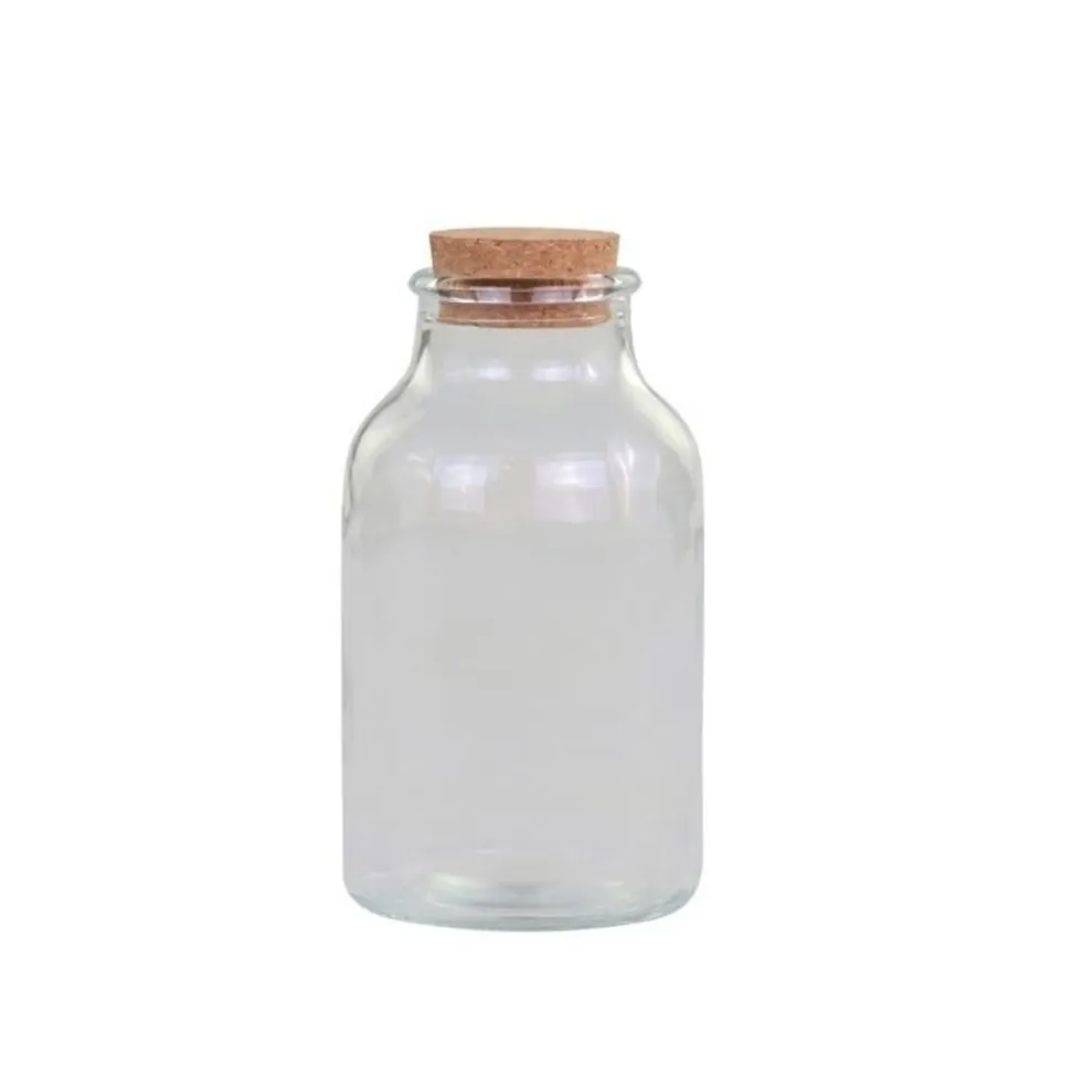 Chic Antique Milchflasche mit Korkverschluss