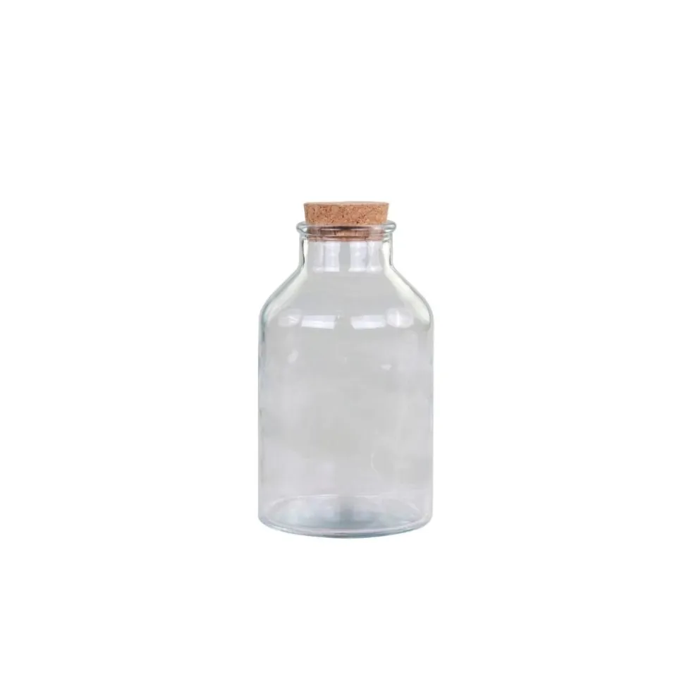 Chic Antique Milchflasche mit Korkverschluss