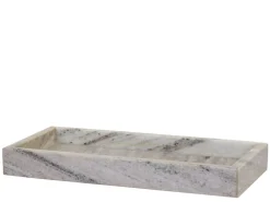 Chic Antique Morlaix Tablett aus Marmor rechteckig