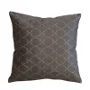 Chic Antique Moulin Kissen mit Gold Muster, mokka