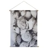Chic Antique Muscheln Leinwandbild zum Aufhängen