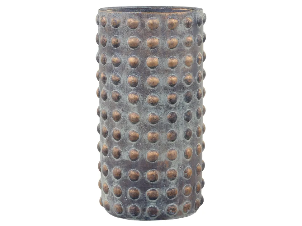 Chic Antique Noyon Vase mit Goldmuster
