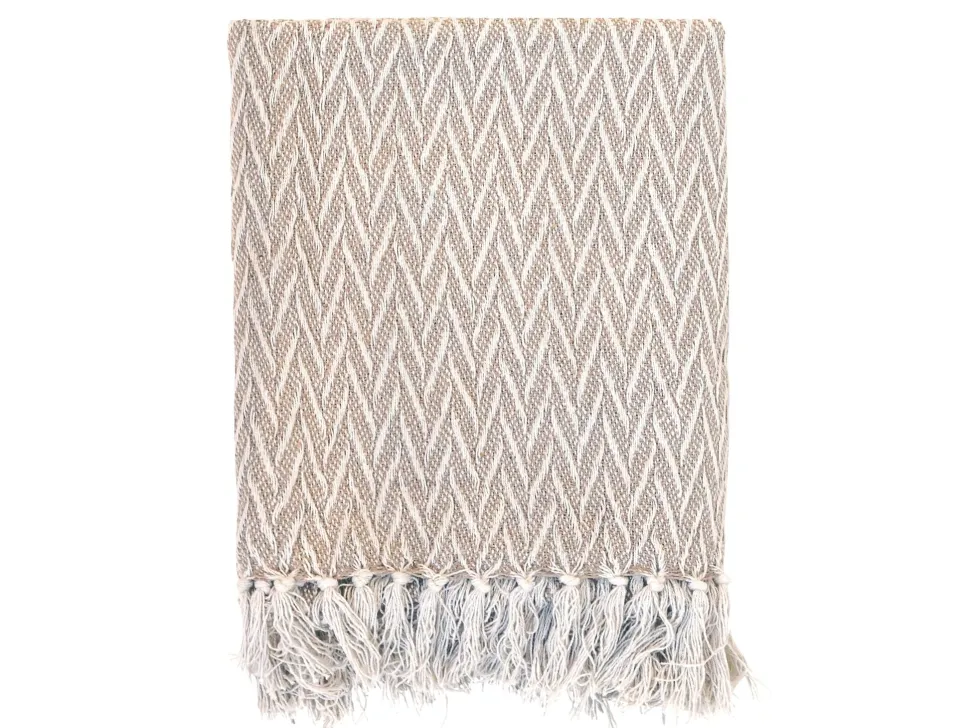 Chic Antique Plaid Überwurfdecke Aix