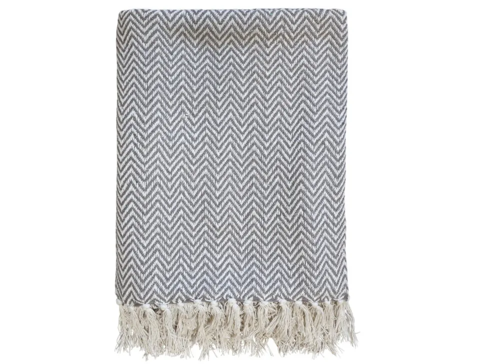Chic Antique Plaid Überwurfdecke Aix