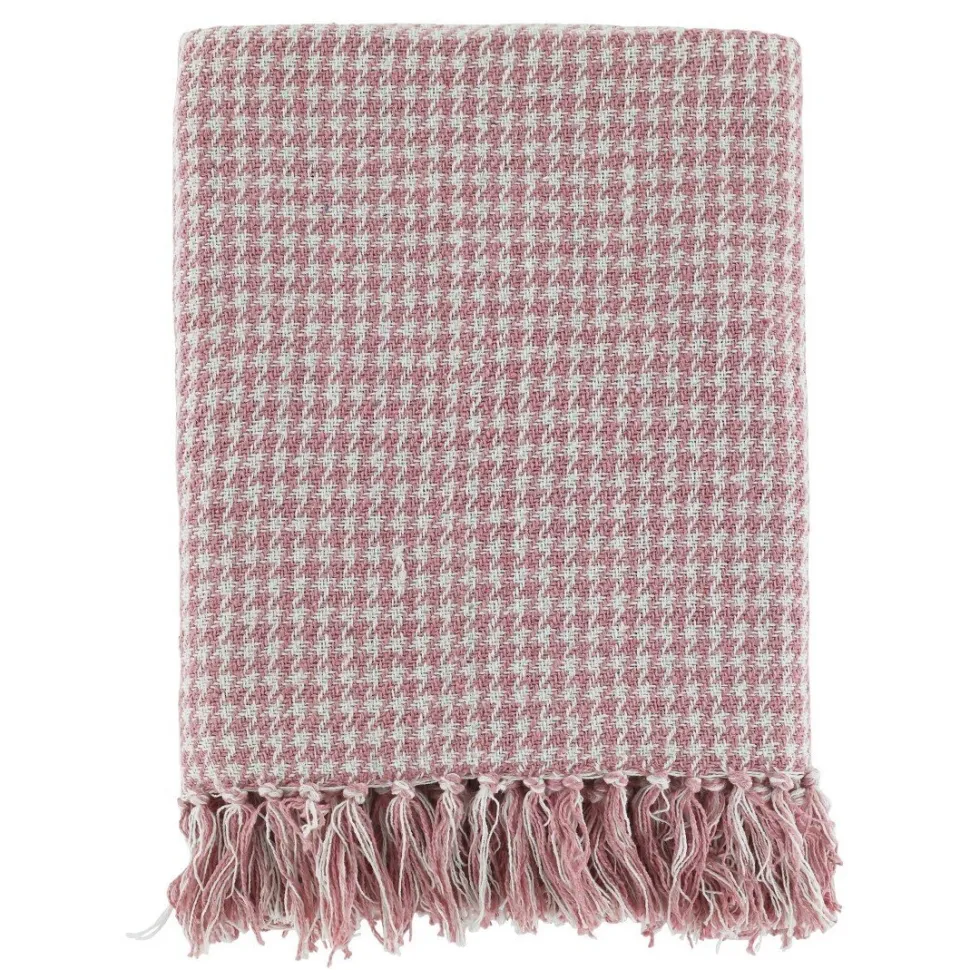 Chic Antique Plaid Decke Aix aus recycelter Baumwolle