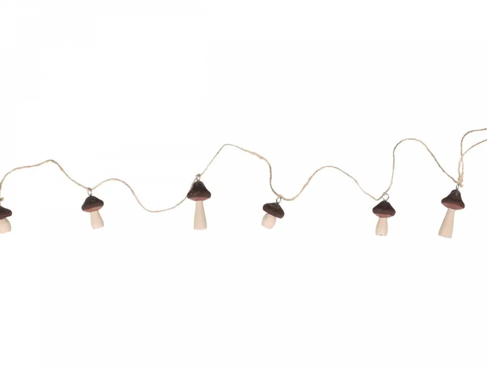 Chic Antique Ranke mit 6 Pilzen Velours