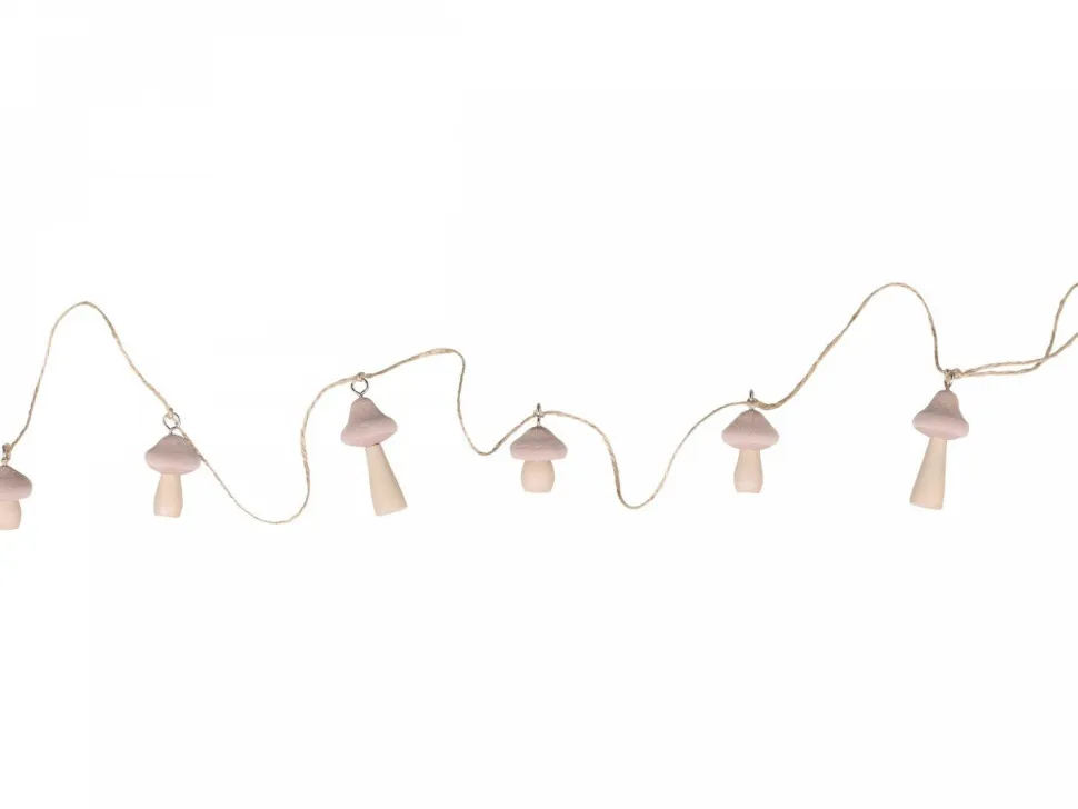 Chic Antique Ranke mit 6 Pilzen Velours