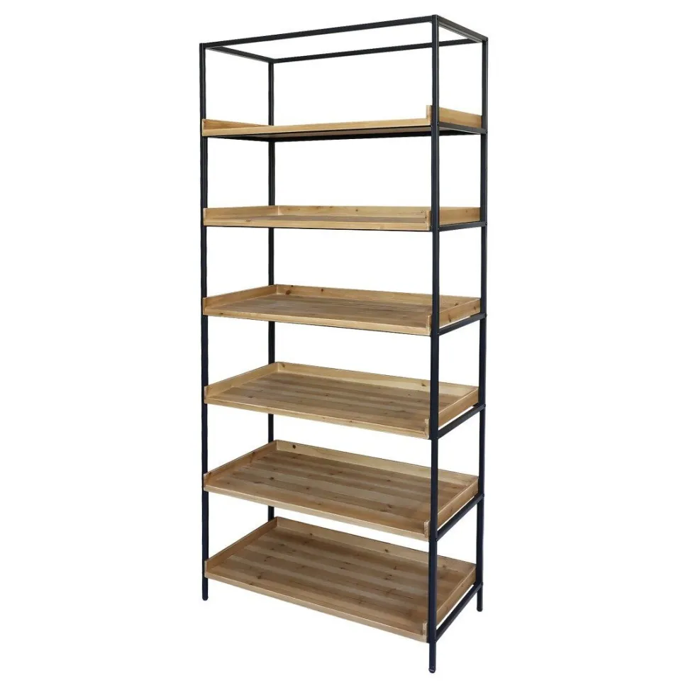 Chic Antique Regal aus Tannenholz