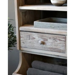 Chic Antique Regal mit Ablageböden und Schubladen