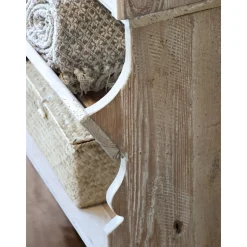 Chic Antique Regal mit Ablageböden und Schubladen