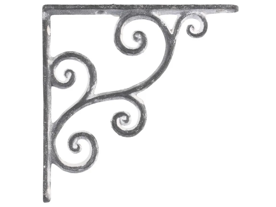 Chic Antique Regalträger aus Eisen mit Muster