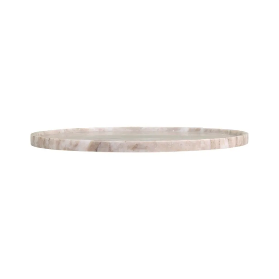 Chic Antique Rundes Morlaix Marmortablett