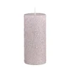 Chic Antique Rustikale Stumpenkerze rau