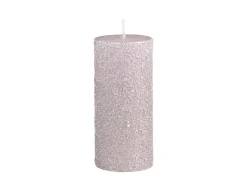Chic Antique Rustikale Stumpenkerze rau
