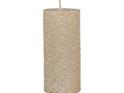 Chic Antique Rustikale Stumpenkerze rau